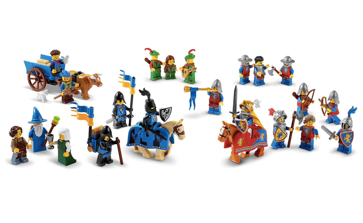 LEGO Lion Knights' Castle (10305) 22 MiniFigures 90th Anniversary  Celebration